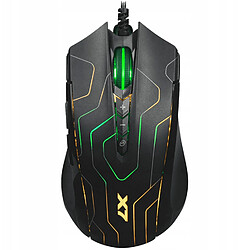 Souris optique de jeu A4TECH X89 Maze, effets de lumière néon