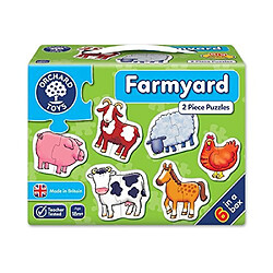 Orchard Toys Farm Yard 2-Piece Puzzles 