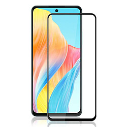 Htdmobiles Verre trempe pour Oppo A58 4G - [Lot de 2] film de protection incurve integral - NOIR 