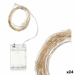 Gift Decor Guirlande lumineuse LED Blanc 5,4 m (24 Unités) 