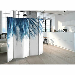 Paris Prix Paravent 5 Volets Sapphire Feathers 172x225cm