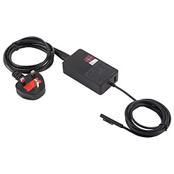 Wewoo Chargeur Bloc d'alimentation pour adaptateur secteur 44W 15V 2.58A pour Microsoft Surface Pro 5 1796/1769, prise britannique