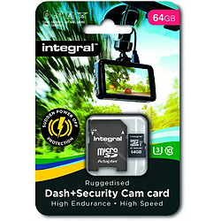 Integral Carte mémoire 64 Go INMSDX64G10-DSCAM