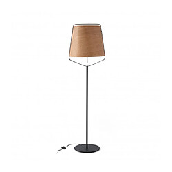 faro Lampadaire noir Stood 1 ampoule