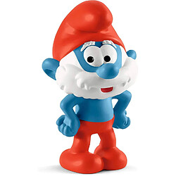 SCHLEICH THE SMURFS 20814 - Figurine Grand Schtroumpf Figurine Les Schtroumpfs : Grand Schtroumpf