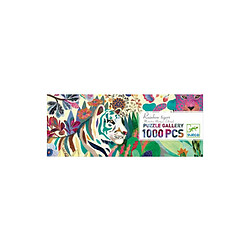 Puzzle gallery 1000pcs +9Y RAINBOW TIGERS Djeco