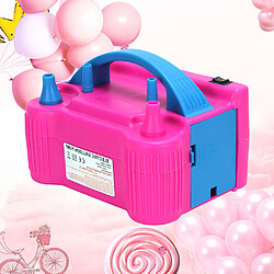 Universal 2 Buse Party Portable 600W Electrique Ballon Pompe Gonfleur Souffleur Haute Puissance(Rose)