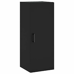 Maison Chic Armoire murale,Meuble de Rangement pour salon,cuisine noir 34,5x34x90 cm -MN85345