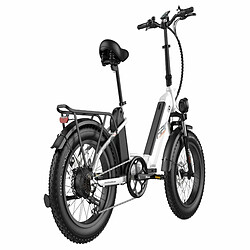 FAFREES FF20 Polar Vélo Électrique - 500W Autonomie 110KM Freins à Disque - Blanc pas cher