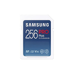 Mercury Samsung Pro Plus MB-SD256KB/WW Carte mémoire SDXC UHS-I U3 160 Mo/s Full HD & 4K UHD avec Lecteur de Cartes 256 Go