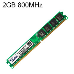 Wewoo Module de mémoire vive Vaseky 2GB 800 MHz PC2-6400 DDR2 pour PC de bureau 