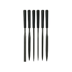 STANLEY Jeu de limes aiguille 150mm - 6 pieces 