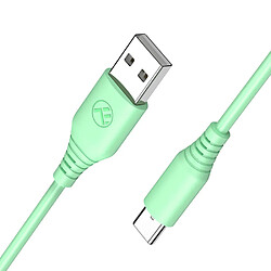 Avis Câble de données en silicone Tellur, USB vers Type-C, 3A, 1m, vert