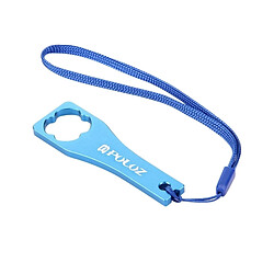 Wewoo Pour GGoPro HERO6 / 43225 bleu session / 4 session / 43163 + / 3/2/3, Xiaomi et d'autres caméras d'action L'alliage d'aluminium de commande numérique par ordinateur de serrent l'outil de clé de chapeau de vis 