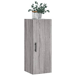 Acheter Maison Chic Armoire murale,Meuble de Rangement pour salon,cuisine sonoma gris 34,5x34x90 cm -MN80004