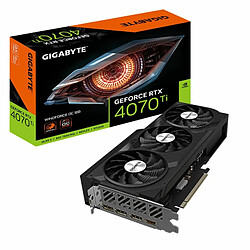 Carte Graphique Gigabyte GV-N407TWF3OC-12GD 12 GB GeForce RTX 4070 Ti GDDR6X 