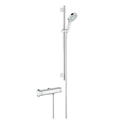 GROHE - Mitigeur thermostatique 1/2 Grohtherm 2000 avec ensemble de douche 4 jets