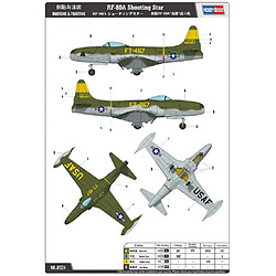 Hobby Boss Maquette Avion Rf-80a Shooting Star