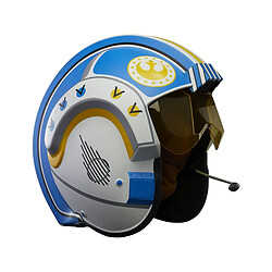 Hasbro Star Wars : The Mandalorian Black Series - Casque électronique Carson Teva 