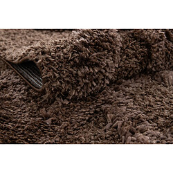 Acheter Hadorn Tapis shaggy 245x160 marron foncé Thun Tribus