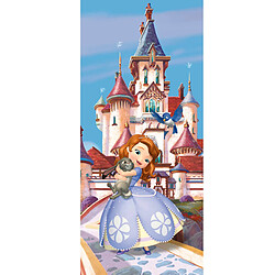 AG ART Poster porte Princesse Sofia Disney intisse 90X202 CM