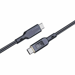 Avis Câble USB-C Aukey CB-MCC102 Noir 1,8 m