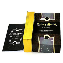 Universal Cartes de tarot anima mundi table de bureau à domicile cartes de tarot de fête de jeu haut de gamme