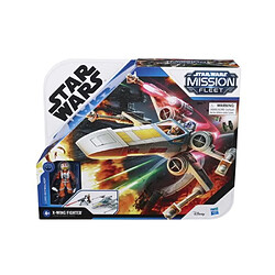 Hasbro Star Wars Mission Fleet – Figurine Luke Skywalker et véhicule chasseur X-wing - 6 cm 