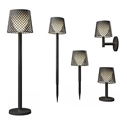 NEWGARDEN Lampe de jardin multifonction Greta noir.