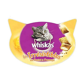 Whiskas Les Irrésistibles friandises - Au poulet et fromage 60 g (x8)