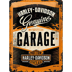 Plaque métal Harley Davidson