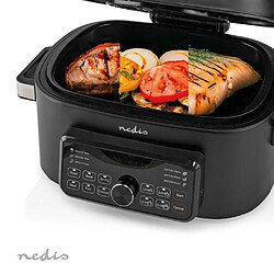 NEDIS Friteuse + Grill 6L numérique 1660W multifonctionnelle à air chaud + Minuteur