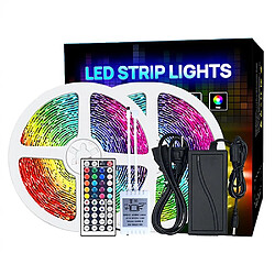 Universal Lumière LED avec amélioration de la lumière LED RVB colorée avec polarisation, décoration de l'armoire de télécommande, pour la cuisine de la maison