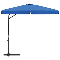 Avis Maison Chic Parasol Jardin | Parasol d'extérieur avec mat en acier 300 cm Bleu azuré - GKD54668