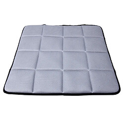 Acheter Wewoo Universel respirant quatre saisons auto glacé mélange tissu maille housse de coussin de de tapis pour fournitures de bureau chaise de gris