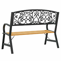 Maison Chic Banc de jardin | Chaise de jardin 120 cm bois -GKD62158 pas cher