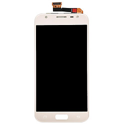 Wewoo Pour Samsung Galaxy J3 2017 or / J330 écran LCD + tactile Digitizer Assemblée pièce détachée