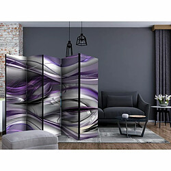 Paris Prix Paravent 5 Volets Tunnels Violet 172x225cm