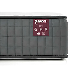 Acheter Vente-Unique Ensemble sommier + matelas mémoire de forme GIZEUX de DREAMEA ép.28cm - 160 x 200 cm