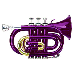 Classic Cantabile Brass TT-400 B-trompette de poche violet