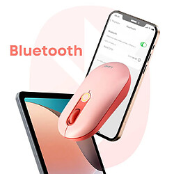 Avis Souris Bluetooth LinQ + Dongle USB, Rose