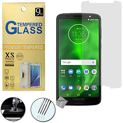 Htdmobiles Film de protection vitre verre trempe transparent pour Motorola Moto G6 