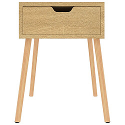 Avis Maison Chic Table de chevet Table de Nuit Meuble de Rangement Chêne sonoma 40x40x56 cm Aggloméré