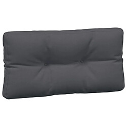 Acheter vidaXL Coussins de palette 5 pcs anthracite tissu