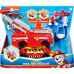 Spin Master Paw Patrol Rise N Rescue Feature Véhicle Marshall