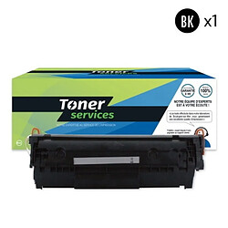 TONER SERVICES Compatible HP 12A et Canon 703 Toner Noir (Q2612A) 