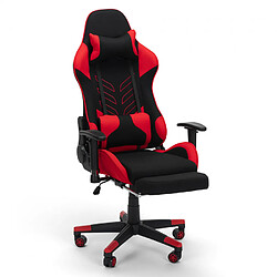 Franchi Chaise de bureau gaming Fauteuil design moderne avec coussins et accoudoirs Misano Fire