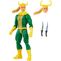 Hasbro Figurine Loki de 15 cm avec Pack rétro et 3 Accessoires 