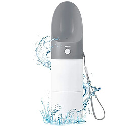 Universal Bouteille d'eau pour chien portable 2 en 1 Conteneur alimentaire non toxique Mangeoir amovible pour animaux domestiques Étanche à l'eau de boisson 