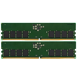 Kingston 64Go 4800MHz DDR5 CL40 DIMM 64Go 4800MHz DDR5 Non-ECC CL40 DIMM Kit of 2 2Rx8 KINGSTON 64Go 4800MHz DDR5 CL40 DIMM 64Go 4800MHz DDR5 Non-ECC CL40 DIMM Kit of 2 2Rx8